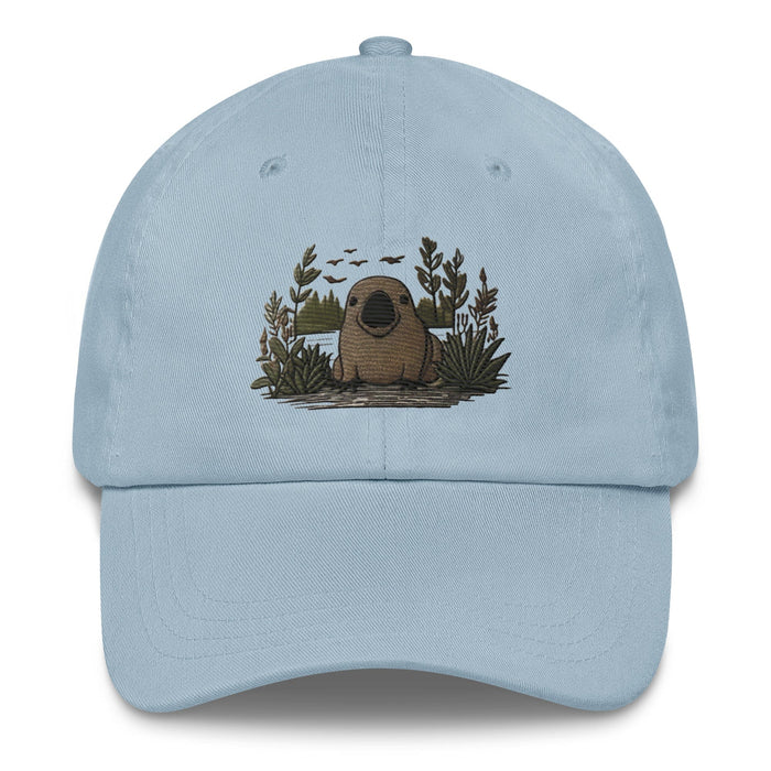 Embroidered Playful Australian Platypus Unique Style Accessory Great Gift Idea Outdoor Adventure Dad hat