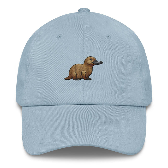 Embroidered Playful Platypus Dad Hat Unique Style Accessory WIldlife Camping Hiking Great Outdoors Great Gift