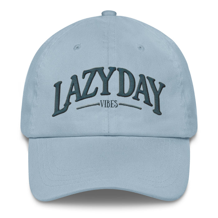 Lazy Day Vibes Embroidered Dad Hat Laid Back Casual Hat Great Gift Idea Homebody Hat