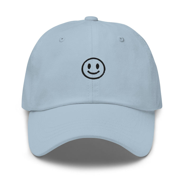 Embroidered Smiley Face Dad Hat – Fun and Stylish for Everyone!