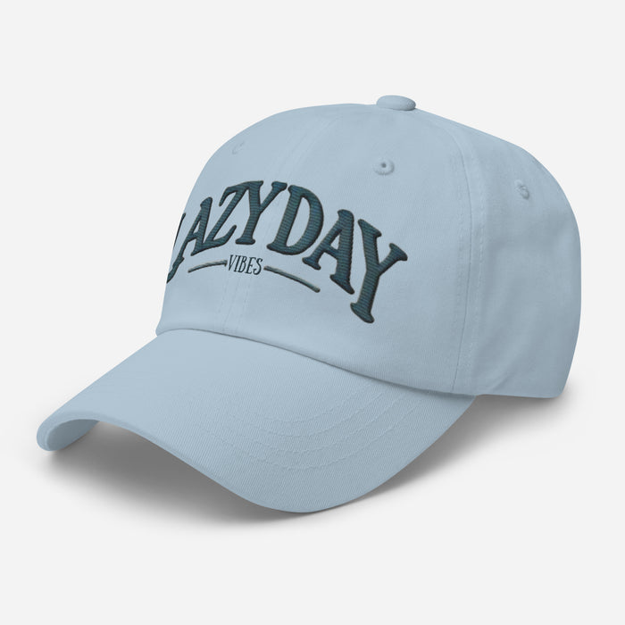 Lazy Day Vibes Embroidered Dad Hat Laid Back Casual Hat Great Gift Idea Homebody Hat