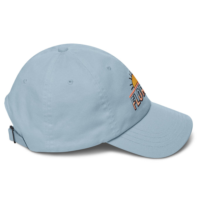 The Sunshine State Florida Dad Hat: Low-Profile, Embroidered, Adjustable Strap Vacation Hat Great Gift Idea