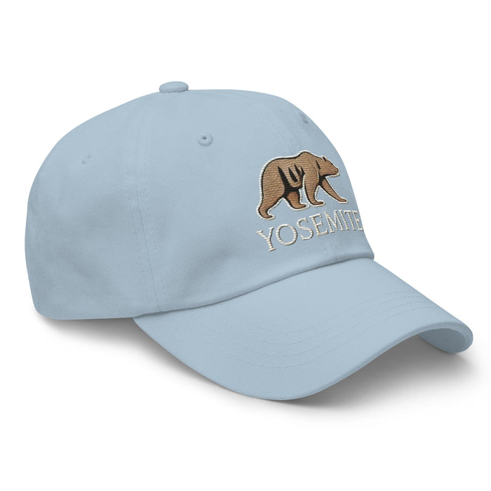 Embroidered Yosemite Wildlife Bear Dad Hat Adventure-Ready Style Nature Camping Hiking Great Gift Idea