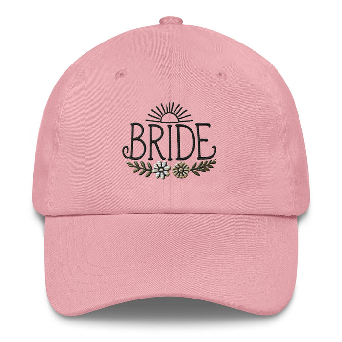 Boho Bride Hippie-Inspired Dad Hat - Effortless Wedding Day Style Bridal Gift Idea