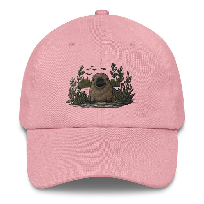 Embroidered Playful Australian Platypus Unique Style Accessory Great Gift Idea Outdoor Adventure Dad hat