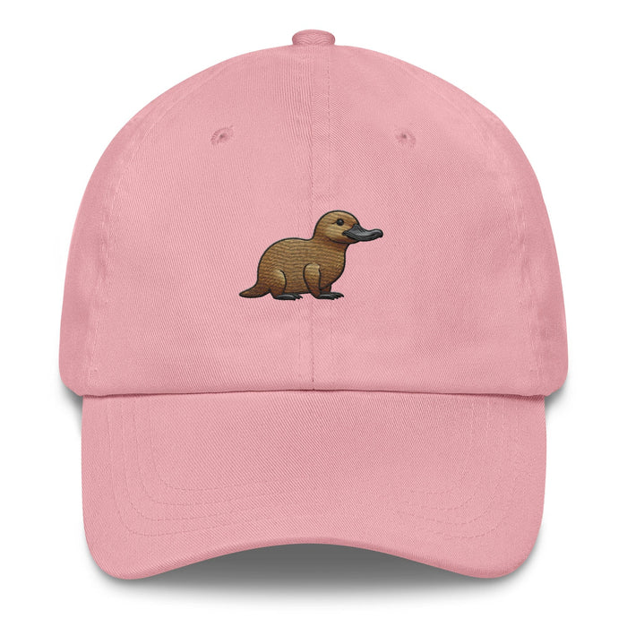 Embroidered Playful Platypus Dad Hat Unique Style Accessory WIldlife Camping Hiking Great Outdoors Great Gift