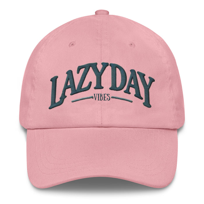 Lazy Day Vibes Embroidered Dad Hat Laid Back Casual Hat Great Gift Idea Homebody Hat