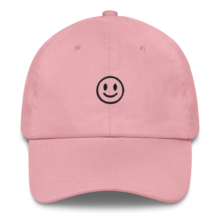 Embroidered Smiley Face Dad Hat – Fun and Stylish for Everyone!