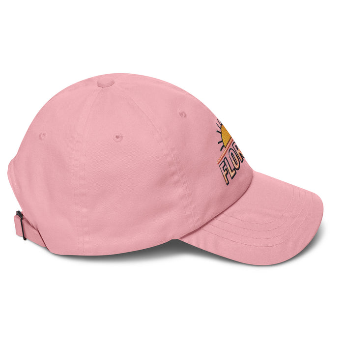 The Sunshine State Florida Dad Hat: Low-Profile, Embroidered, Adjustable Strap Vacation Hat Great Gift Idea