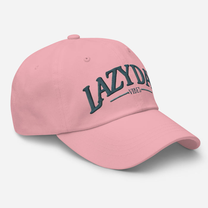 Lazy Day Vibes Embroidered Dad Hat Laid Back Casual Hat Great Gift Idea Homebody Hat