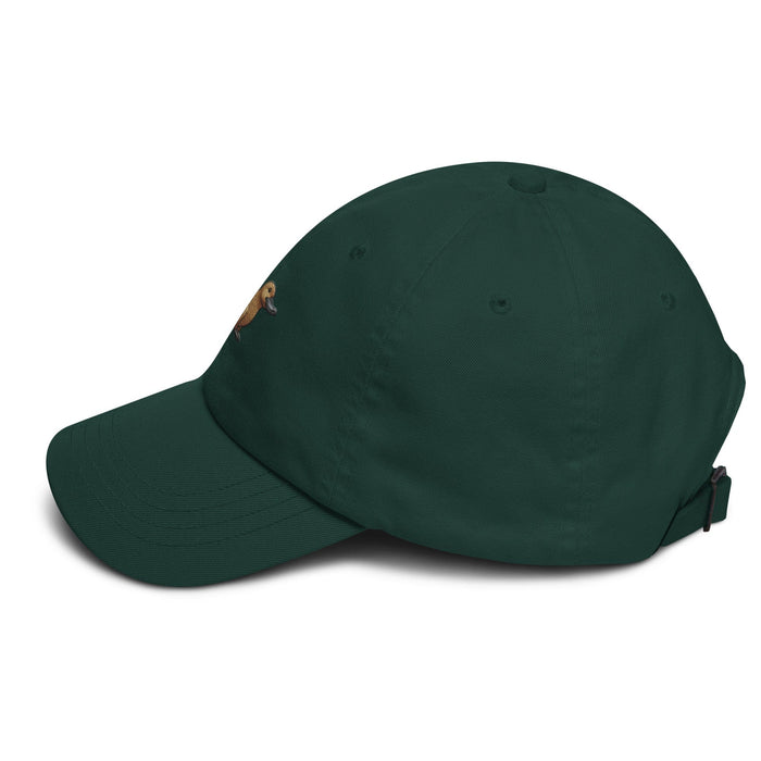 Embroidered Playful Platypus Dad Hat Unique Style Accessory WIldlife Camping Hiking Great Outdoors Great Gift