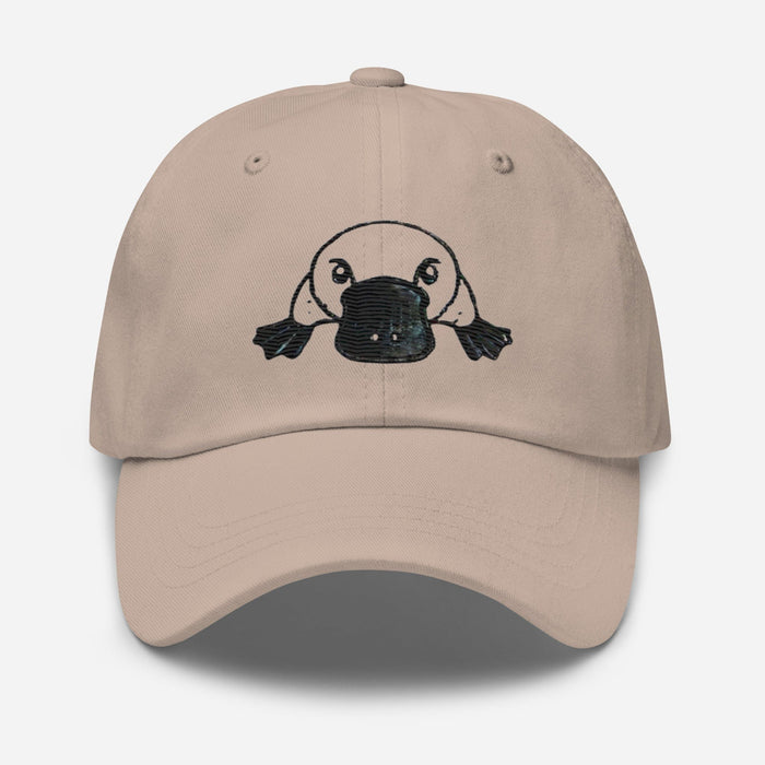 Embroidered Platypus Dad Hat – Low-Profile, Stylish & Comfortable Wildlife Humor Funny Hat