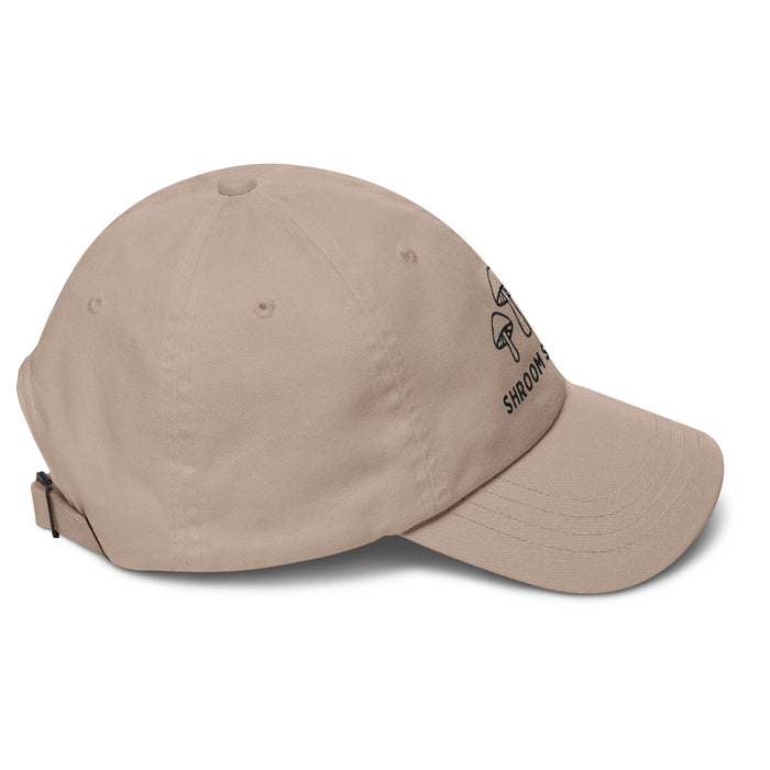 Mushroom Shroom Society Embroidered Dad Hat – Adjustable Low-Profile Cap