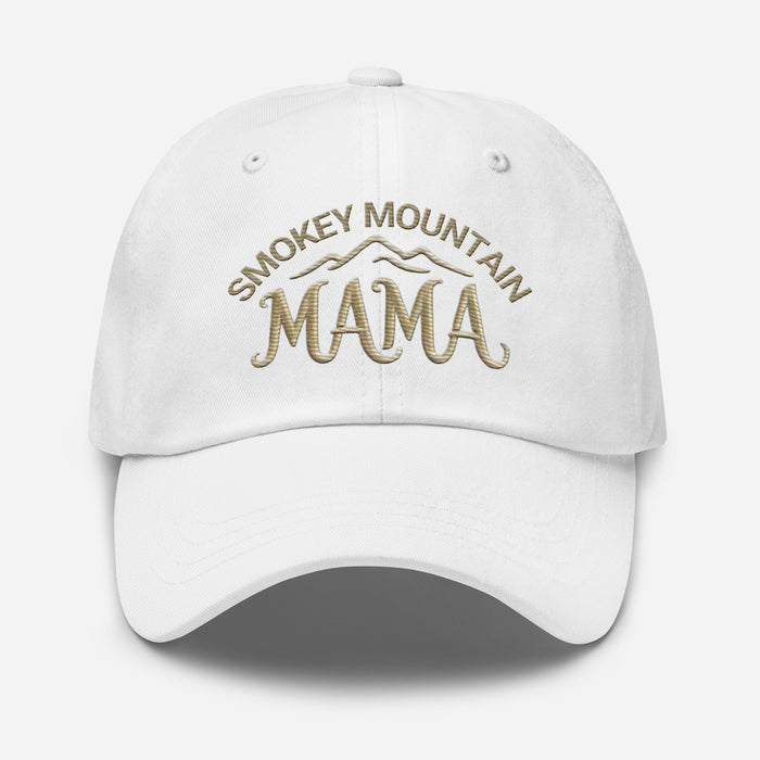 Smokey Mountain Mama Embroidered Dad Hat - Trendy Outdoors Inspired Style