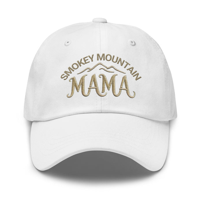 Smokey Mountain Mama Embroidered Dad Hat - Trendy Outdoors Inspired Style