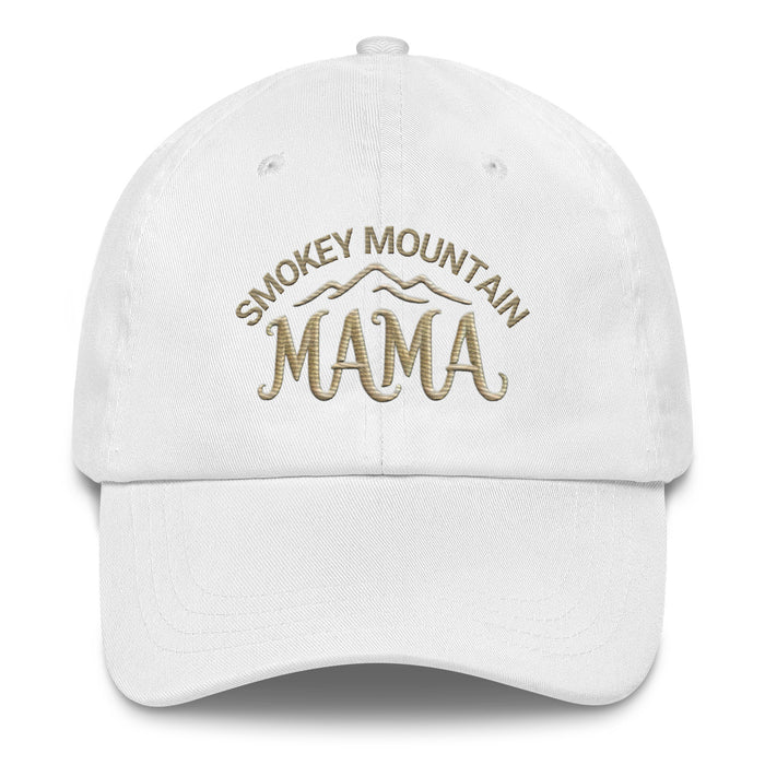 Smokey Mountain Mama Embroidered Dad Hat - Trendy Outdoors Inspired Style