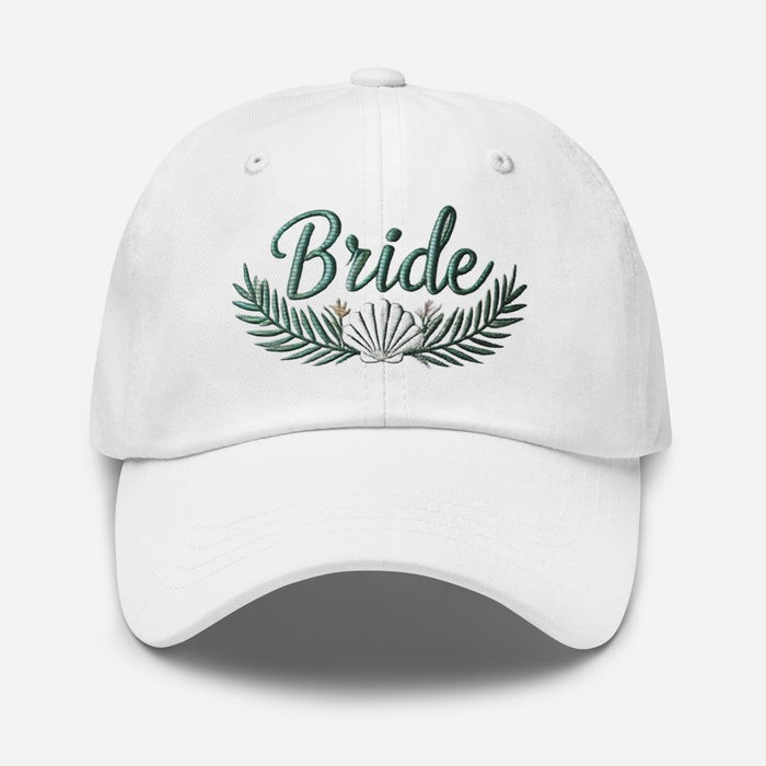 Tropical Bride Embroidered Dad Hat Great Bridal Shower Wedding Gift Bachelorette Gift