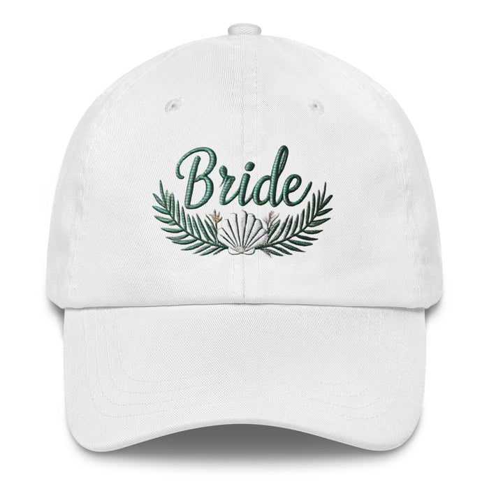 Tropical Bride Embroidered Dad Hat Great Bridal Shower Wedding Gift Bachelorette Gift