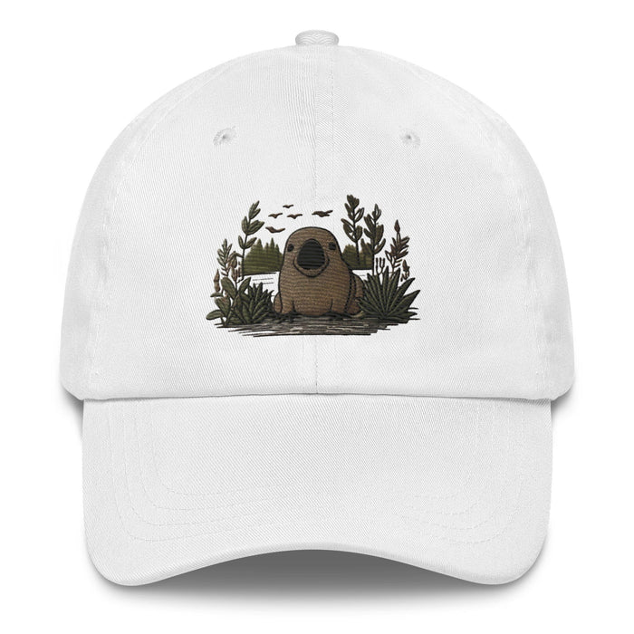 Embroidered Playful Australian Platypus Unique Style Accessory Great Gift Idea Outdoor Adventure Dad hat