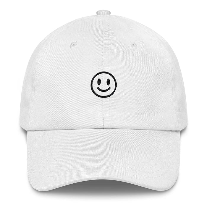 Embroidered Smiley Face Dad Hat – Fun and Stylish for Everyone!