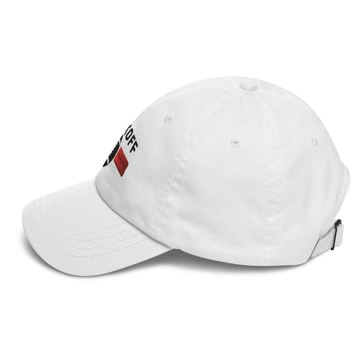 Embroidered "Football Kickoff" Dad Hat – Low Profile, Adjustable Strap & Curved Visor