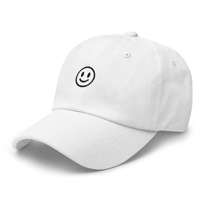 Embroidered Smiley Face Dad Hat – Fun and Stylish for Everyone!