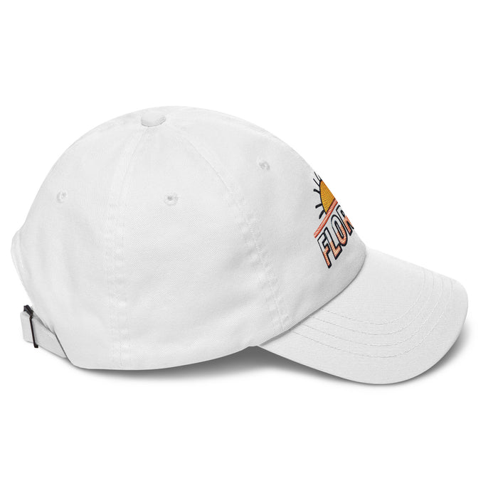 The Sunshine State Florida Dad Hat: Low-Profile, Embroidered, Adjustable Strap Vacation Hat Great Gift Idea