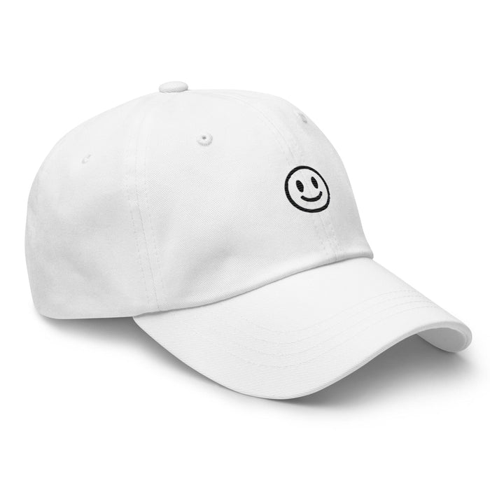 Embroidered Smiley Face Dad Hat – Fun and Stylish for Everyone!