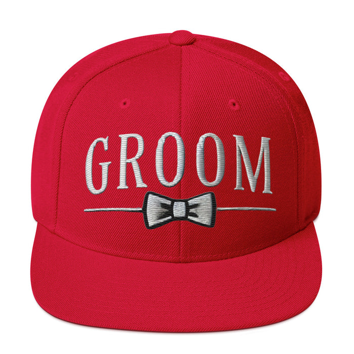 Groom Embroidered Snapback Hat Groom Gift Bachelor Party Hat Wedding Gift Idea