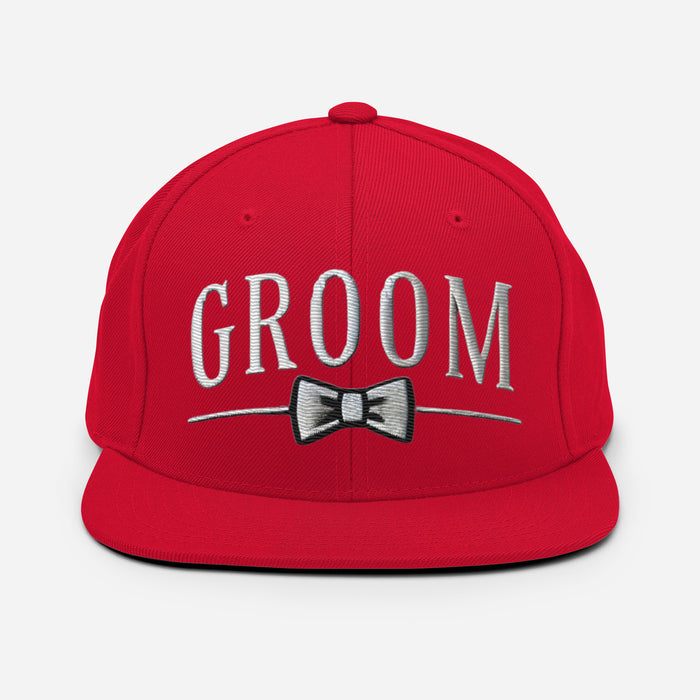 Groom Embroidered Snapback Hat Groom Gift Bachelor Party Hat Wedding Gift Idea