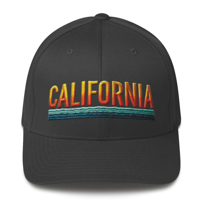 California Embroidered Structured Twill Cap