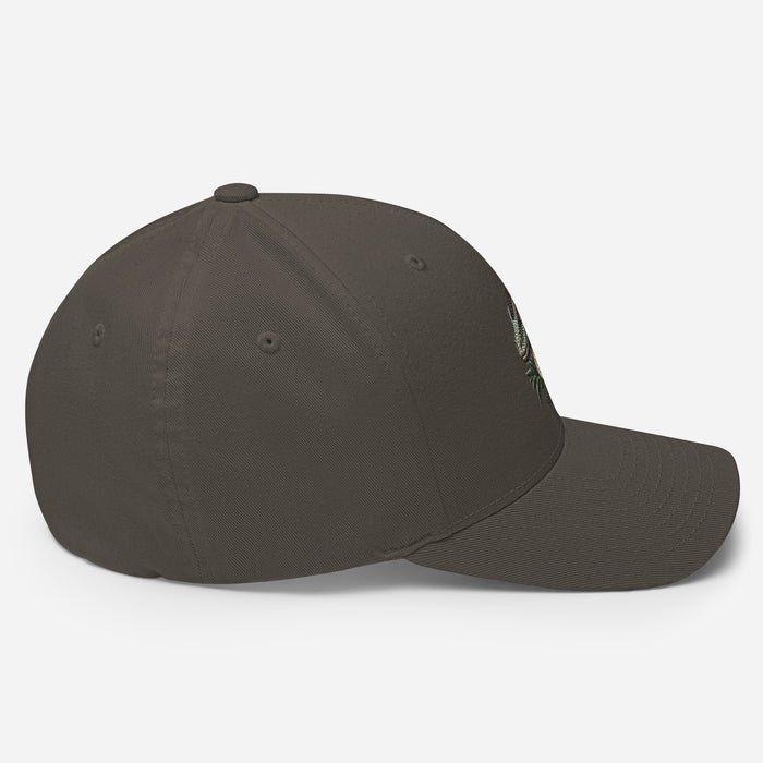 Komodo Dragon  Structured Twill Cap Stretch Fit Athletic Hat