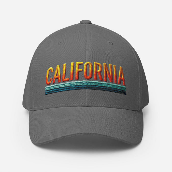 California Embroidered Structured Twill Cap