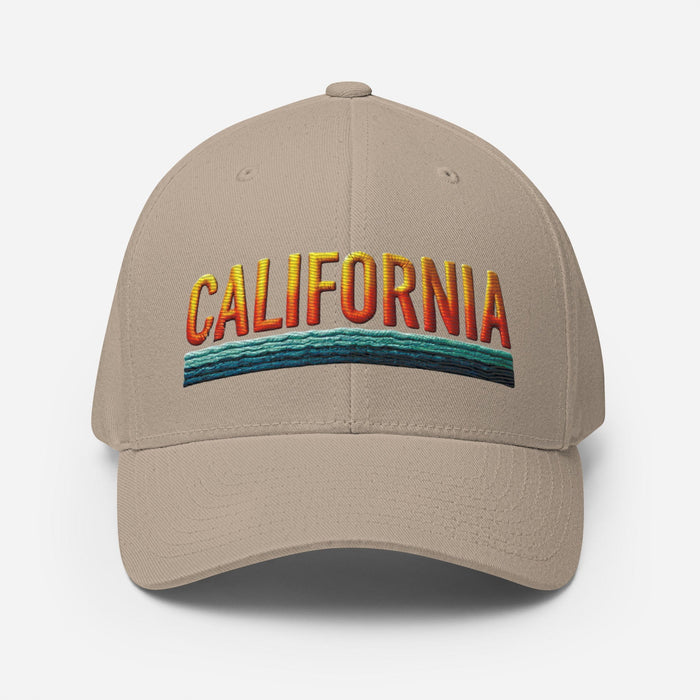 California Embroidered Structured Twill Cap