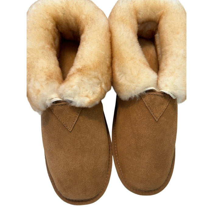 Cloud nine Cloud Nine Sheepskin Fuzzies Men's Soft Sole Bootie Slipper, Size 12 M Shoes