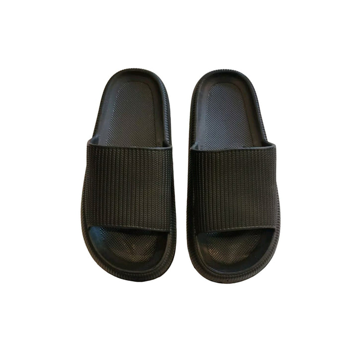 Cloud Slides 7/8 / Black "Cloud Slides Sandals Pool Shoes - Black, Size 7/8"