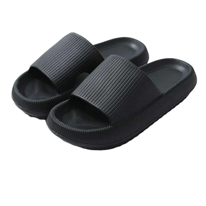 Cloud Slides 7/8 / Black "Cloud Slides Sandals Pool Shoes - Black, Size 7/8"