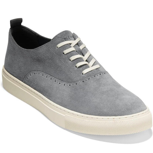 Cole Haan 8.5 / Gray Cole Haan Winslow Plain Toe Sneaker, Grey Suede, Size 8.5 Mens Shoes MSRP $160