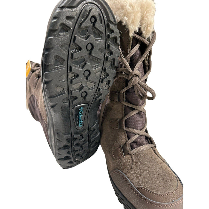 Columbia Brown / 7 Columbia Women's Ice Maiden II Winter Boot: Waterproof, Insulated, SZ 7 Shoes