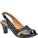 Comfortiva Softspots Women's Neima High-Heeled Slingback Sandals - Black, Size 9WW