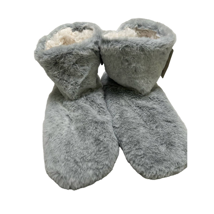 Compass One Size Fits Most / Gray "COMPASS Women's Sherpa Slipper Booties - One Size - Cozy & NEW"