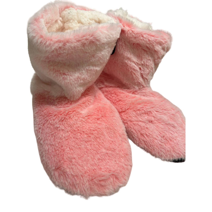 Compass One Size Fits Most / Pink "COMPASS Women's Sherpa Slipper Booties - One Size - Cozy & NEW"