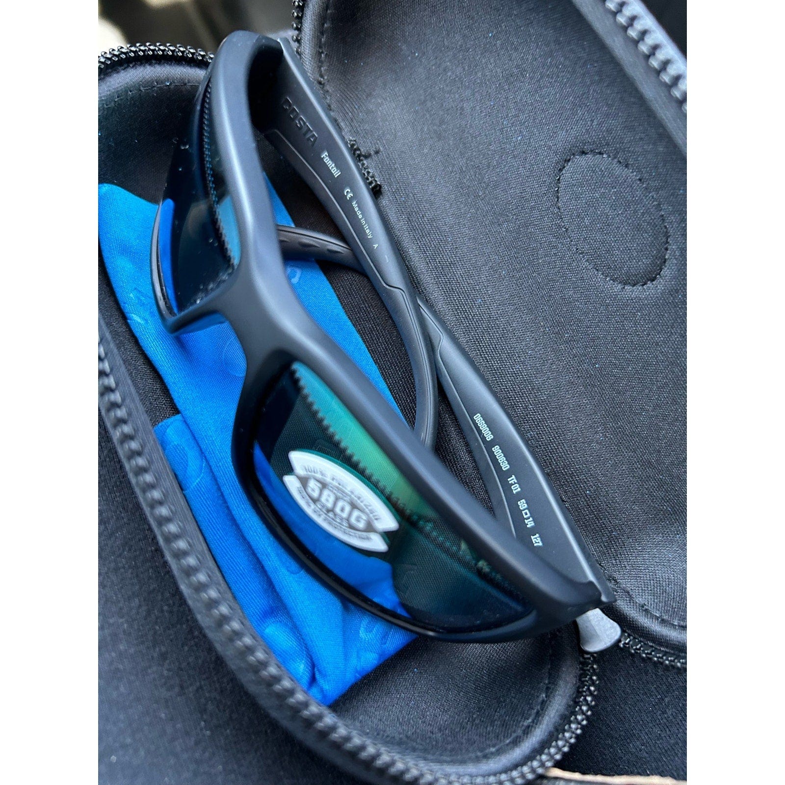 Costa Del Mar Fantail Pro Men's Rectangle Sunglasses - 60mm Lens MSRP $292 - Triniskies