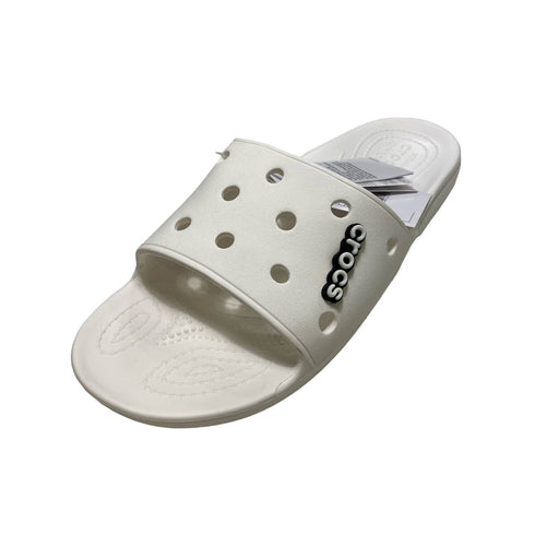 Crocs 11 / white Crocs Unisex Classic Slide Sandals - White, Size 11 Men/13 Women Shoes