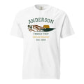 Custom Mountain Sunset T-Shirt with Comfort Colors Landscape Design