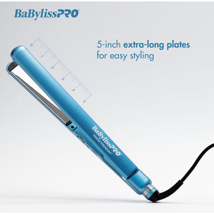 BaBylissPRO 2” Nano Titanium Ultra-Thin Hair Straightener Professional Flat Iron