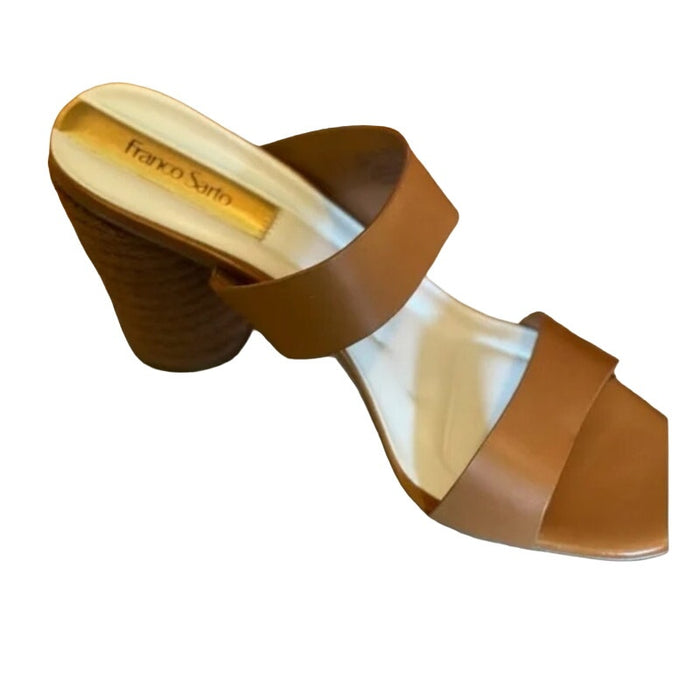 "Franco Sarto Women's Olas Brown Slide Sandal, Size 9.5M" .MSRP 120