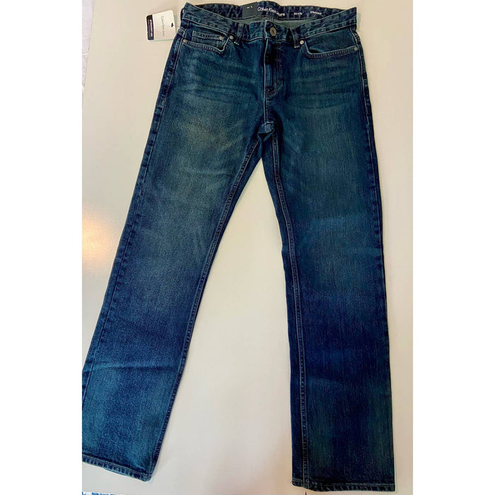 Calvin Klein Men’s Straight Leg Jean Osaka Blue 41FO314  MP06