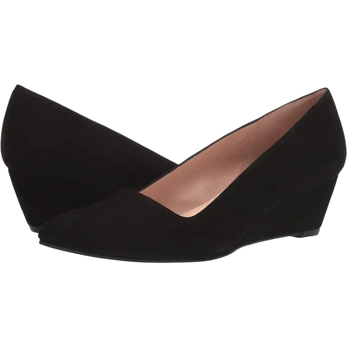 French Sole Clap Wedge Pump – Stylish Suede Wedge for Effortless Elegance