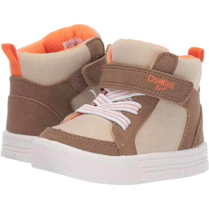 Oshkosh B'gosh Toddler/Little Kid Tan High-Top Sneakers - Size 11 Kids Shoes